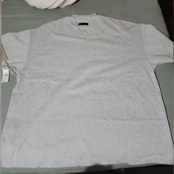 Gray Essential Oversized Shirt - Picture 2 of 4